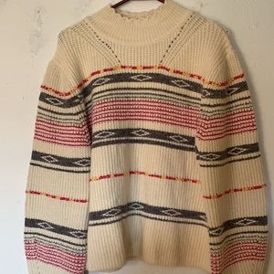 Vintage Style Western Sweater